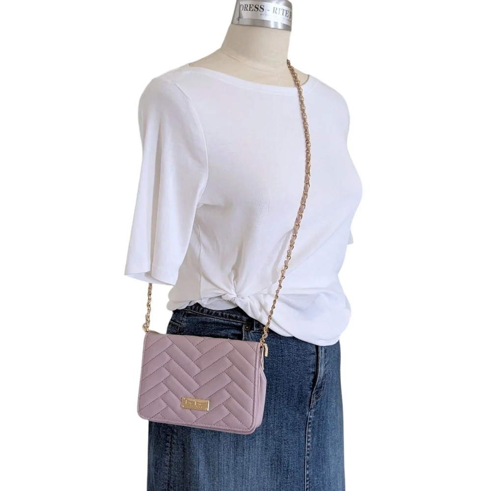bebe quilted crossbody